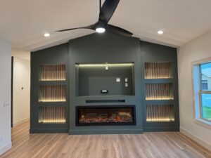 1662 Sandbar fireplace