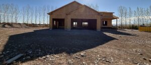5377 Boardwalk Road exterior framing