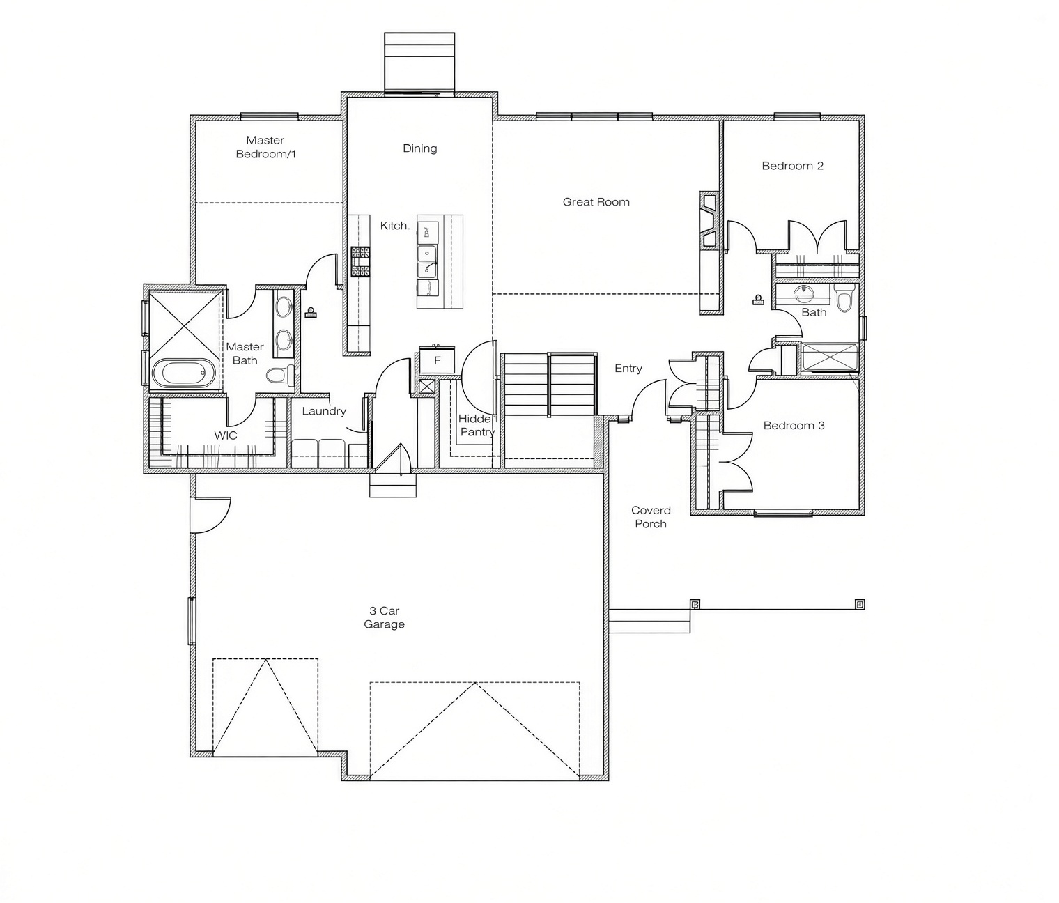 5377 Boardwalk Road main level floor plan