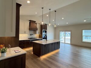 5439 Rip Tide kitchen island and great room
