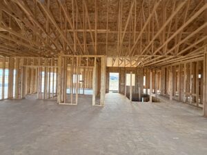 6754 S Tumble Creek main floor framing