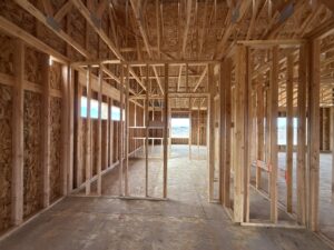 6754 S Tumble Creek main floor framing