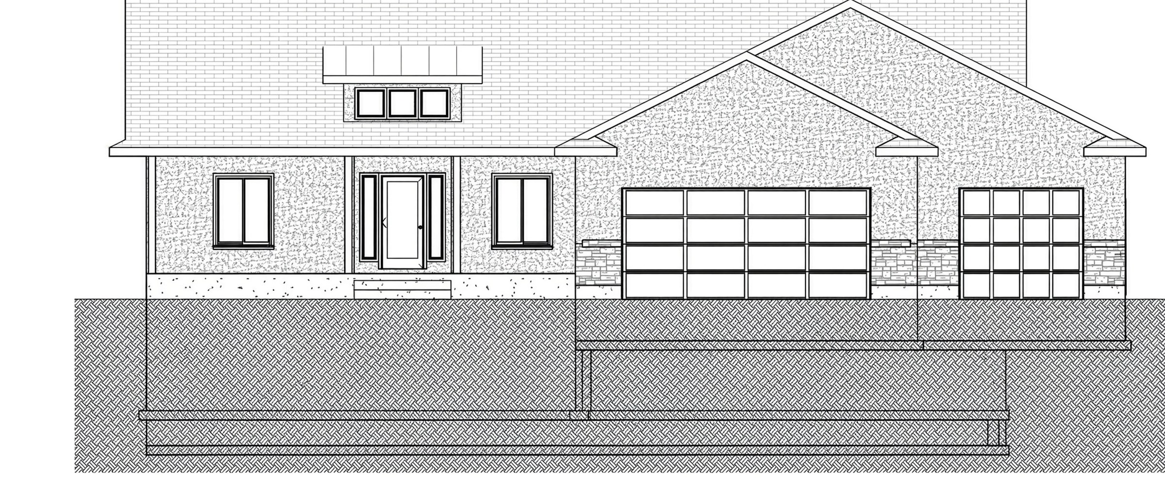 6916 S Packbridge Lane front elevation